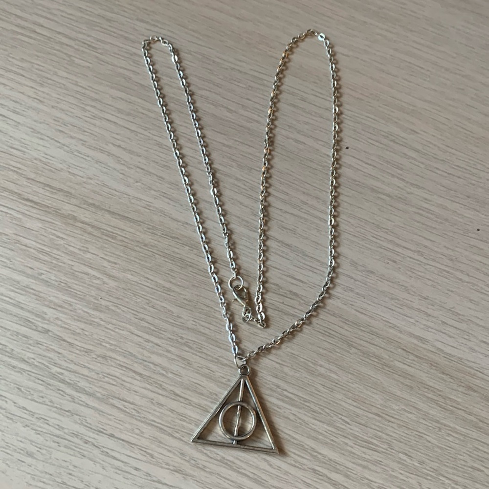 Harry Potter Deathly Hallows necklace, 10$ or 2 for 15$!